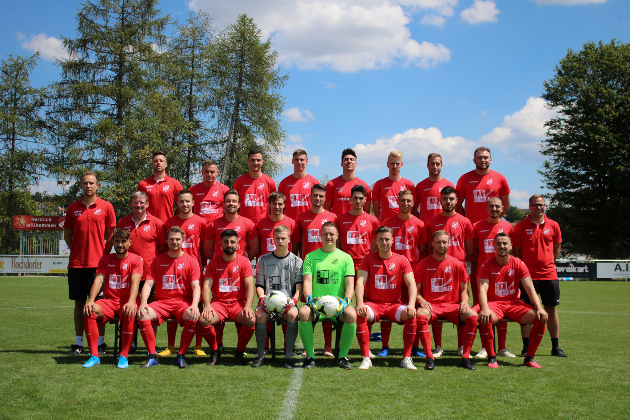 Mannschaftsfoto SGE I 2020-21