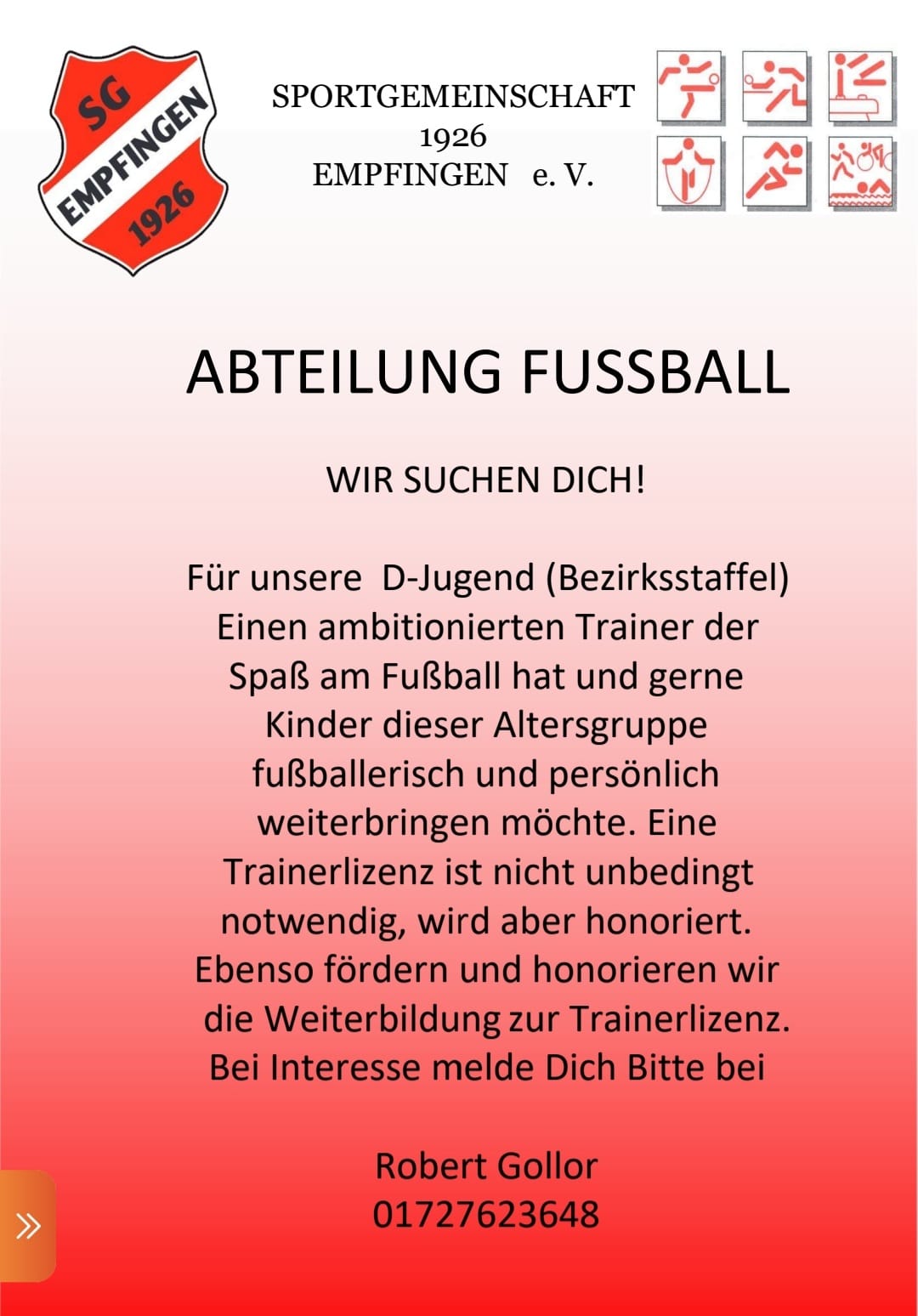 D-Jugend-Trainersuche 2022