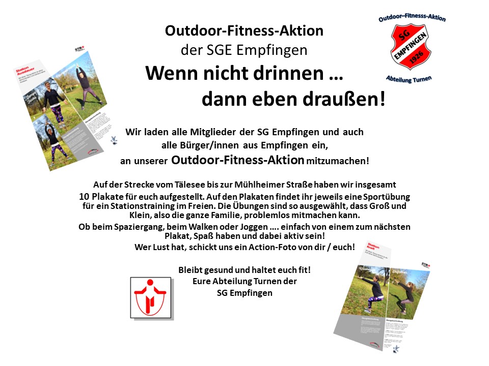 Outdoor-Fitness-Aktion